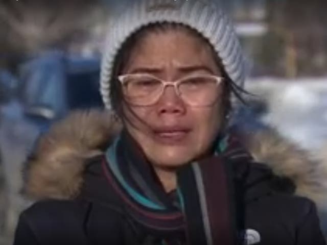 <p>Mariecar Jackson appears on CBC News as she seeks public support for her daughter’s search</p>