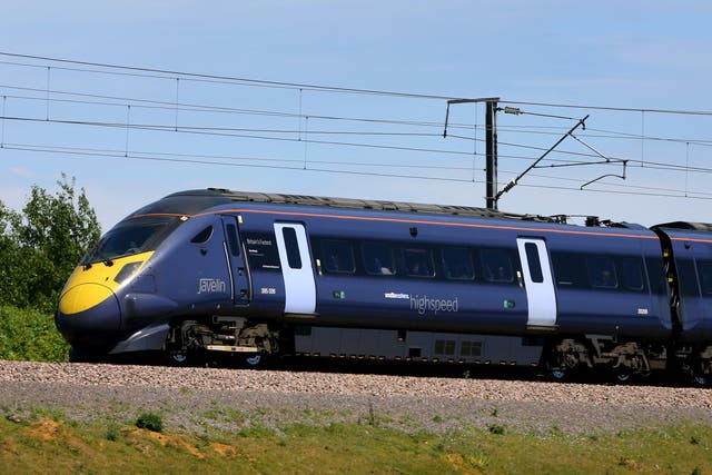 High-speed passenger services to and from London St Pancras International are being disrupted after a freight train derailed in Kent (Gareth Fuller/PA)
