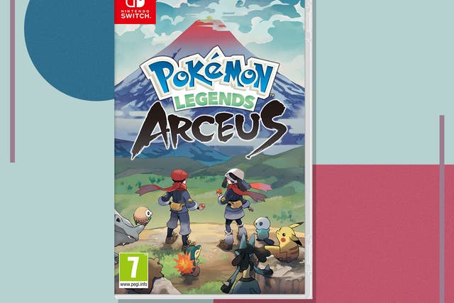 <p>Portada de ‘Pokémon Legends: Arceus’ </p>