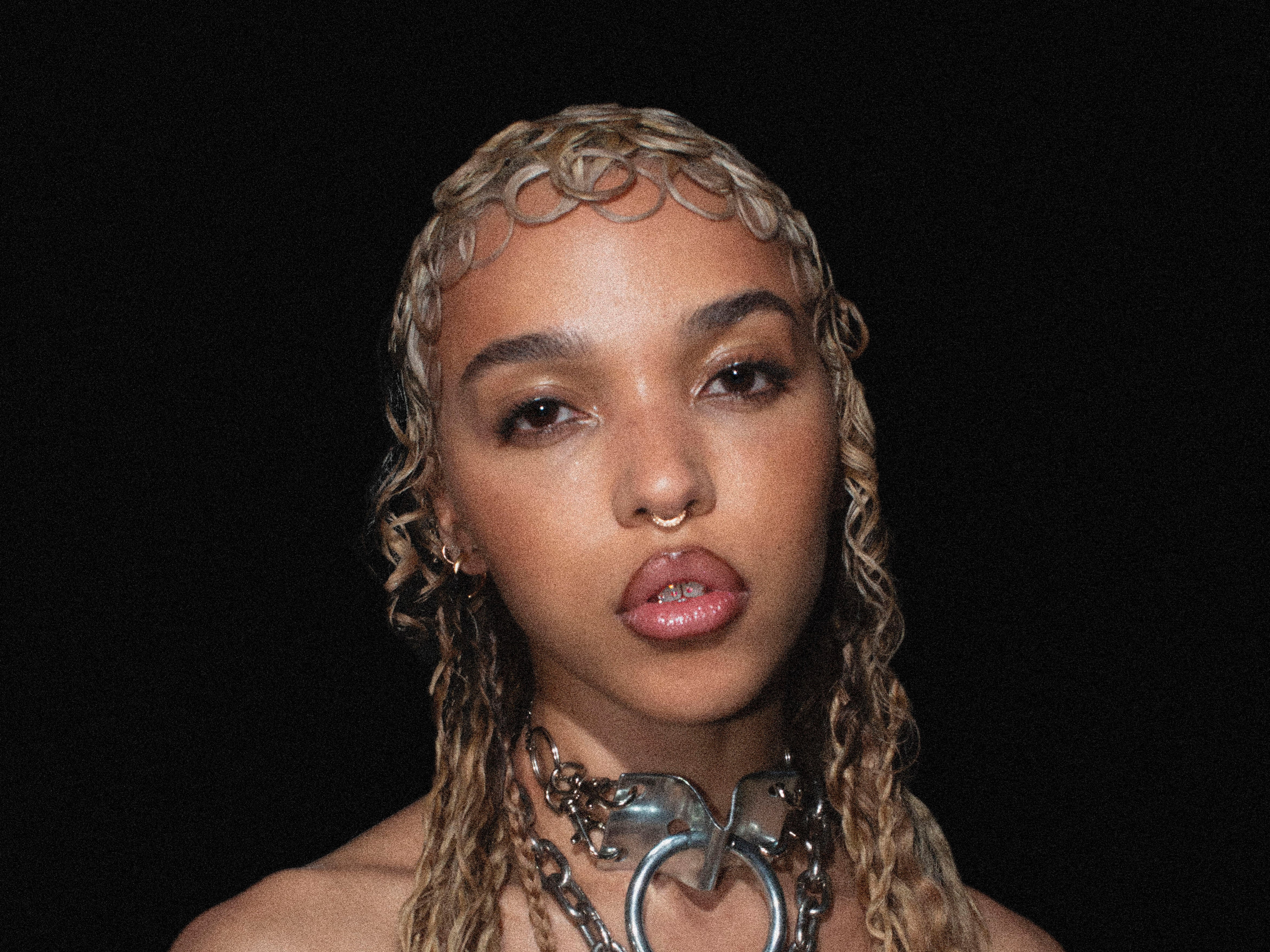 <p>FKA twigs in promo artwork for her new mixtape</p>