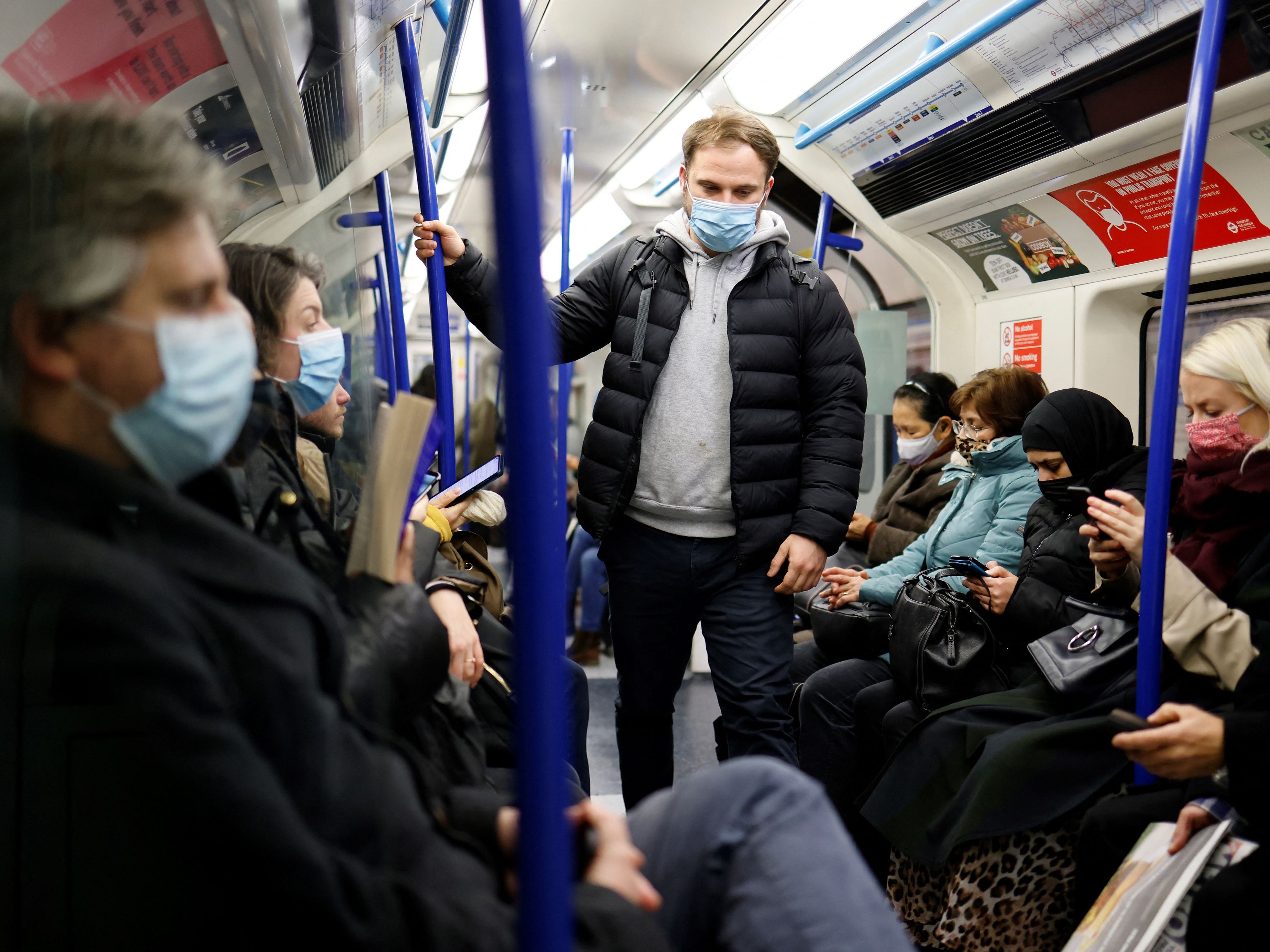 Rules requiring people to wear masks on public transport could be ended early