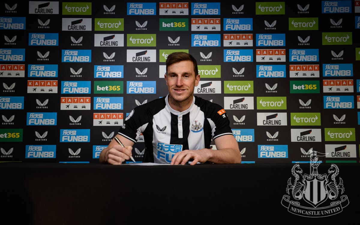 Eddie Howe explains why Newcastle signed &pound;25m striker Chris Wood