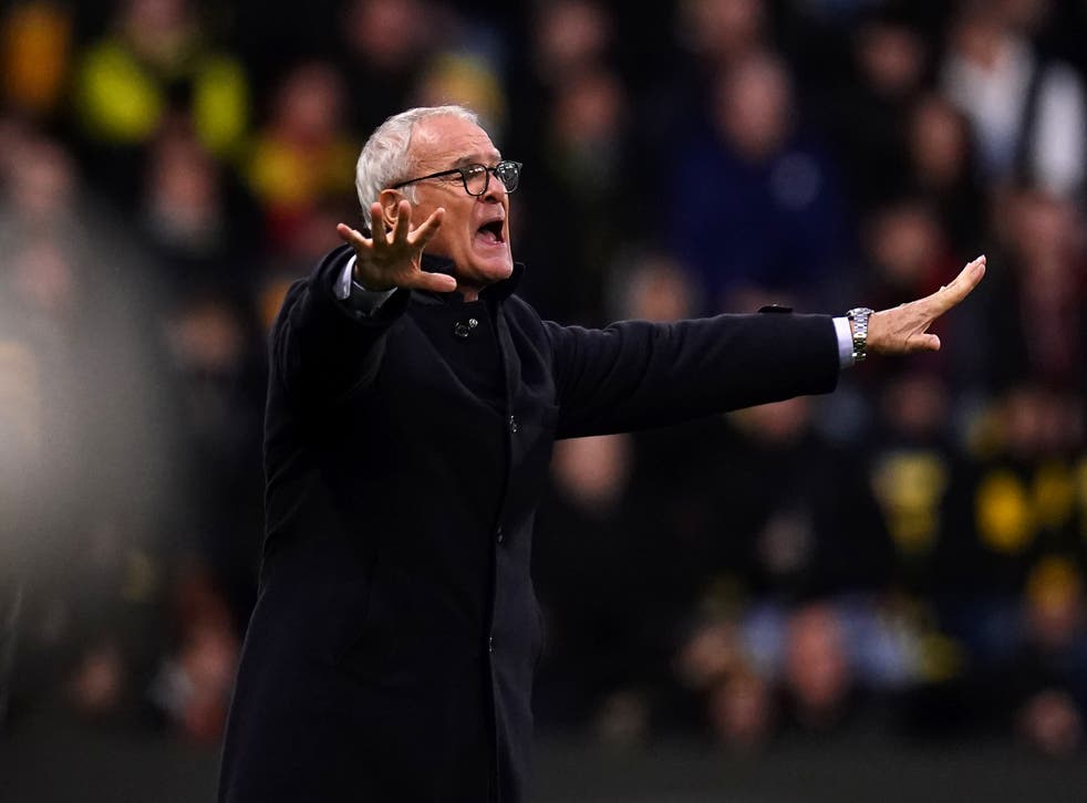 Claudio Ranieri believes his Watford side are too good to go down (John Walton/PA)