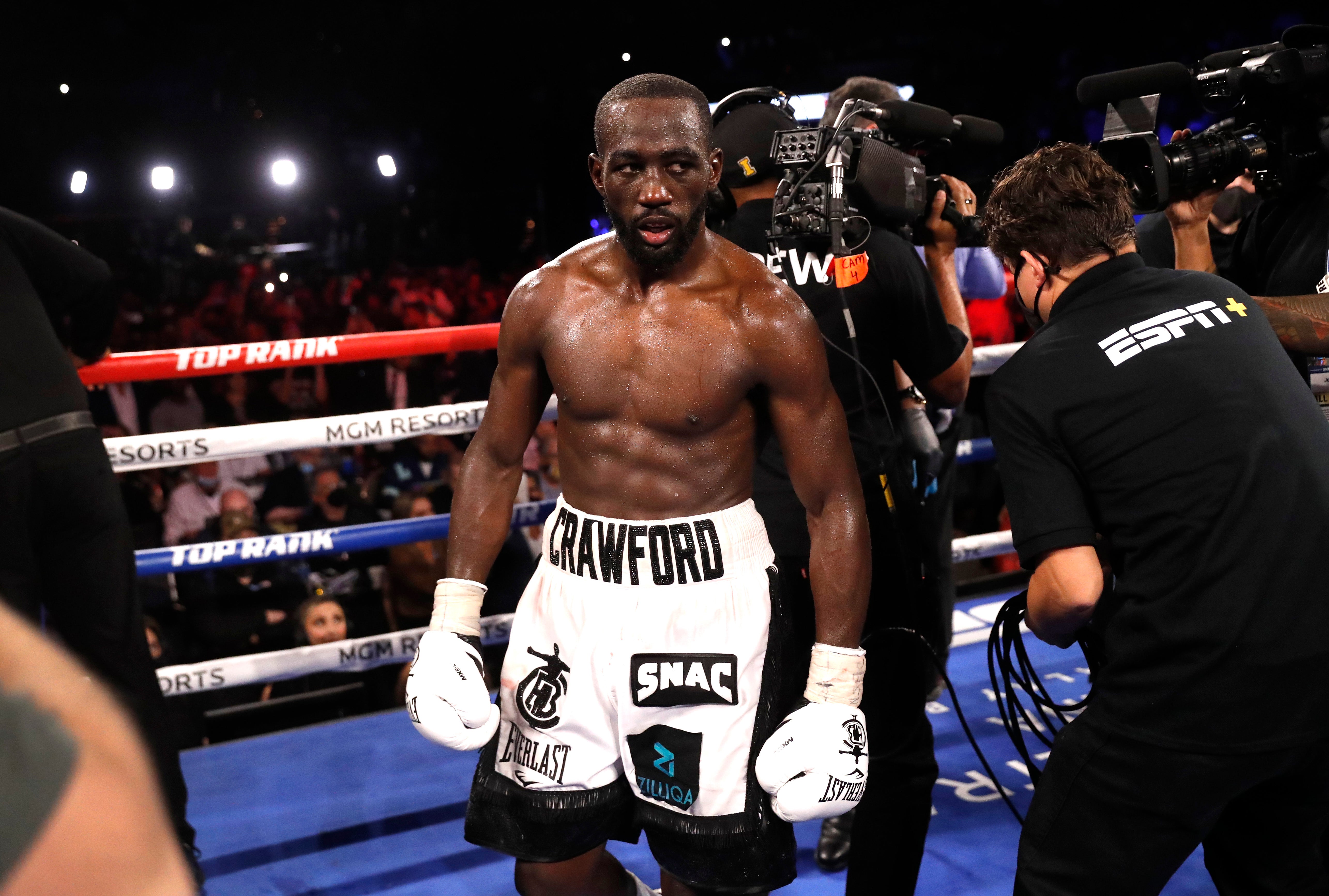 Terence Crawford’s deal with Top Rank expired in November