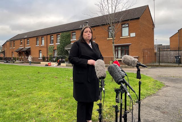 Stormont Communities Minister Deirdre Hargey has got Executive approval for a £55m scheme to scheme to subsidise households badly hit by rising energy costs (Jonathan McCambridge/PA)