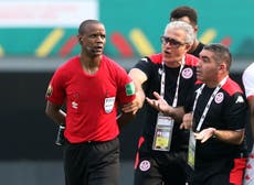 Afcon referee was suffering heatstroke during disastrous Mali-Tunisia match, official claims