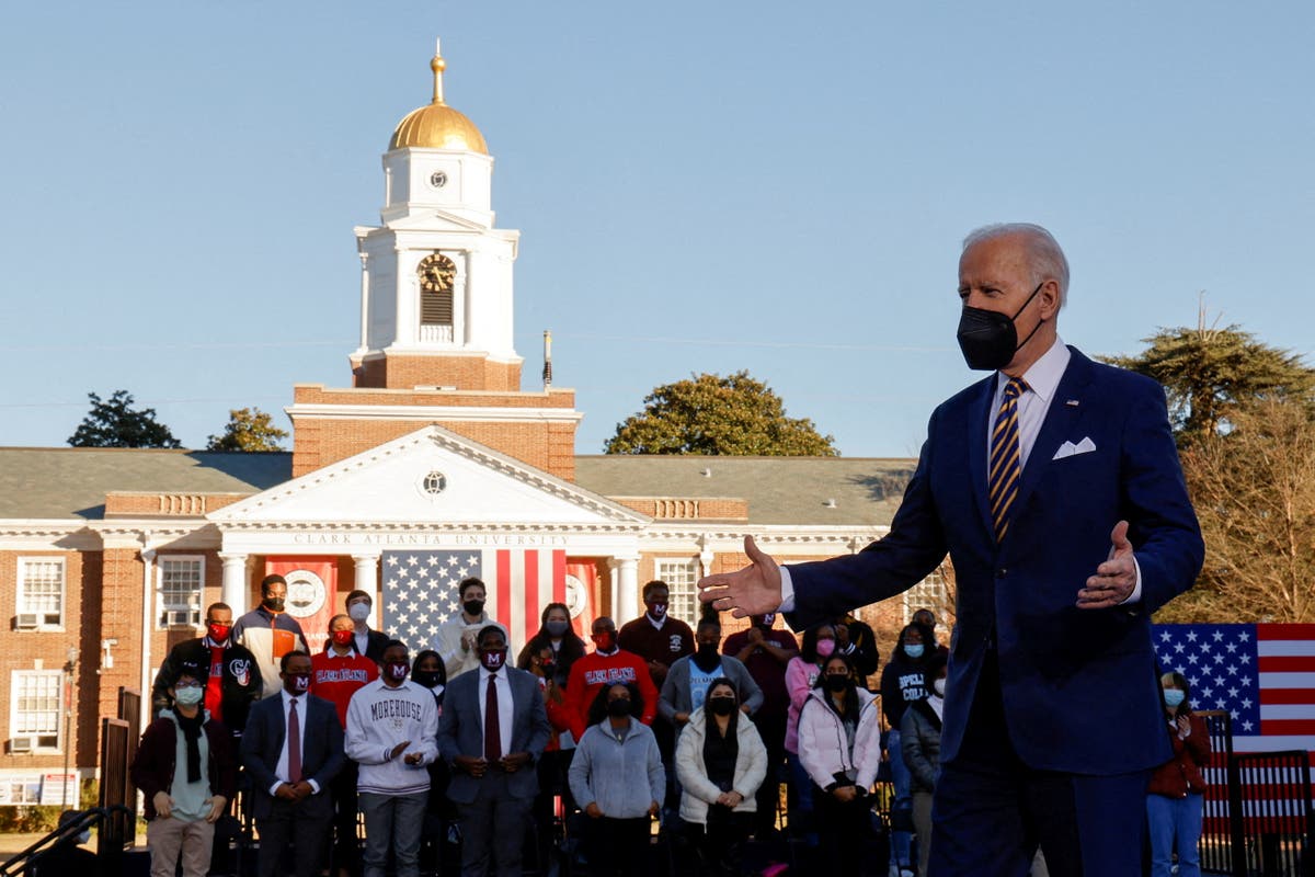 Top Democrat criticized for comments on Biden’s voting rights speech as White House pushes Congress to act