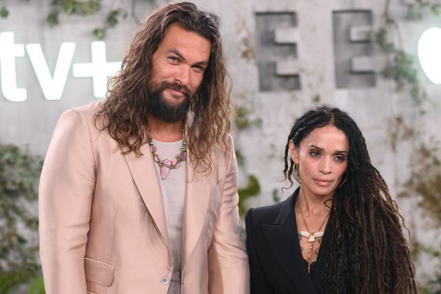 <p>Jason Momoa and Lisa Bonet at the world premiere of ‘See’ in Los Angeles on 21 October 2019</p>