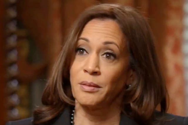<p>Kamala Harris dismissed ‘gossip’ that she might be replaced on the 2024 ticket</p>