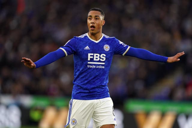 Leicester’s Youri Tielemans has excelled under Brendan Rodgers (Mike Egerton/PA)