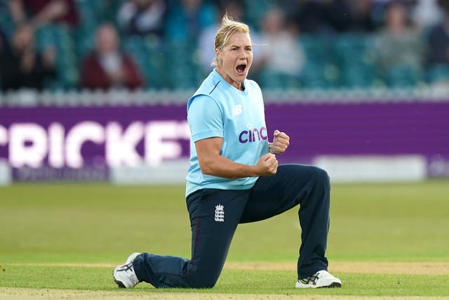 Katherine Brunt believes England Women have “a chance to bring back some pride to the English game” when they take on Australia (Mike Egerton/PA)