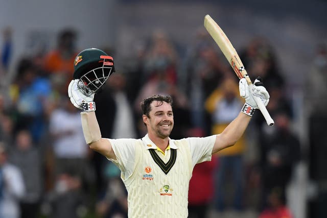Travis Head struck a century for Australia (Darren England via AAP)