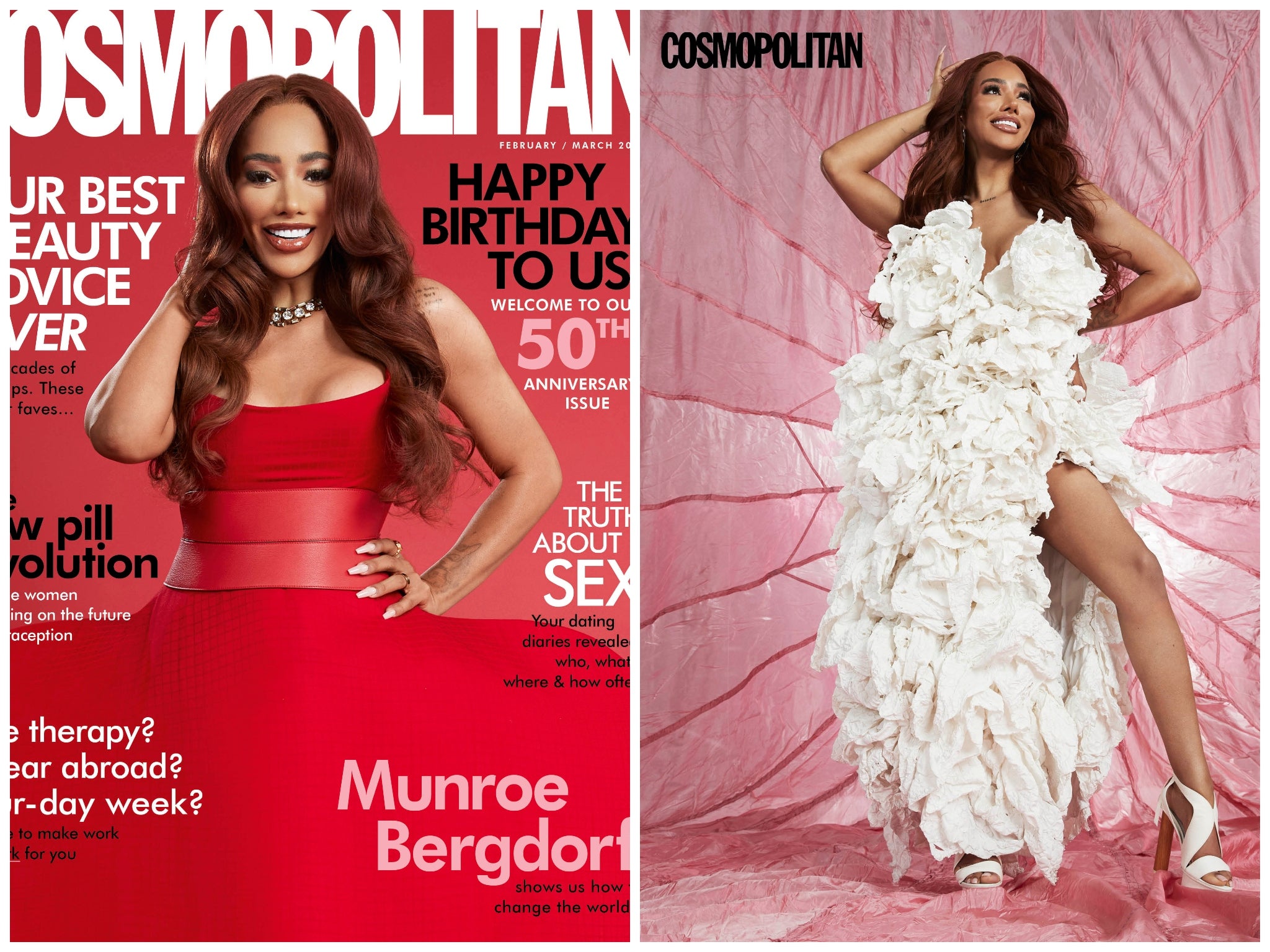 The 50th anniversary issue of Cosmopolitan UK is on sale from 21 January