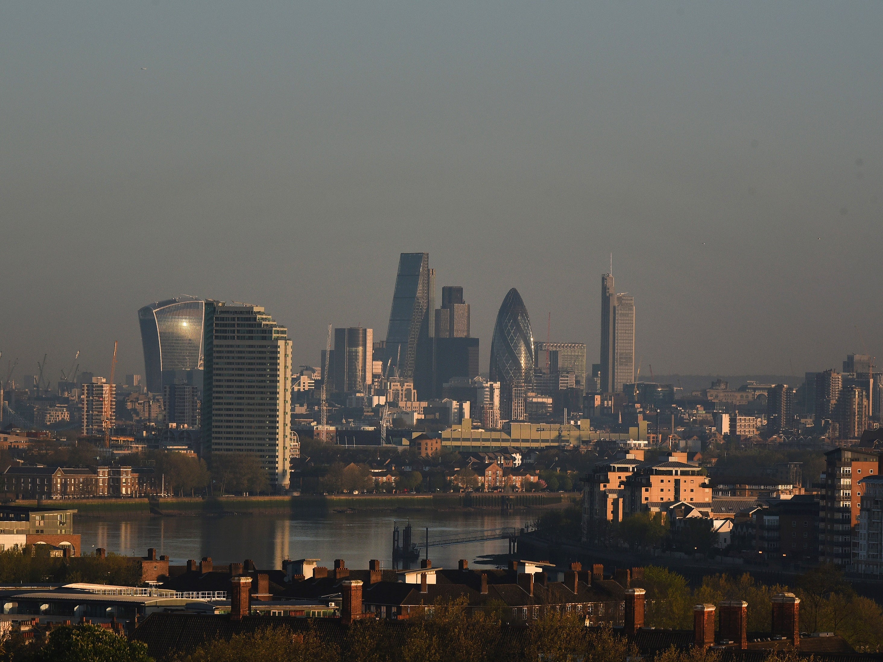 High levels of air pollution are forecast for the capital