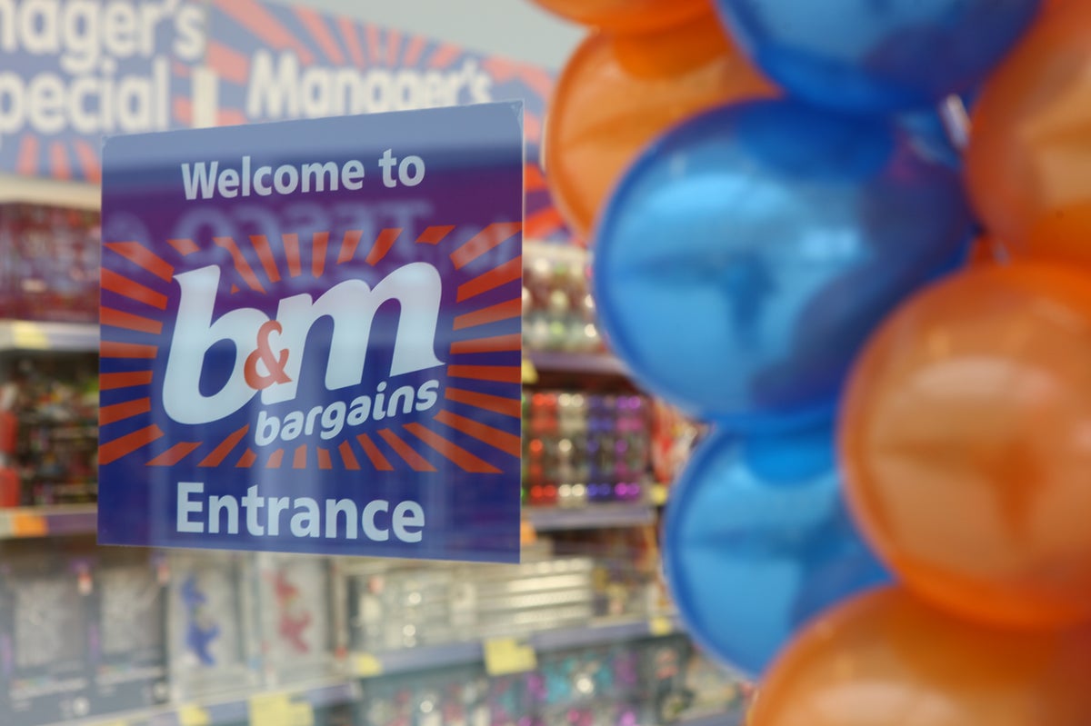 Discount retailer B&M’s UK sales dampened by rainy weather