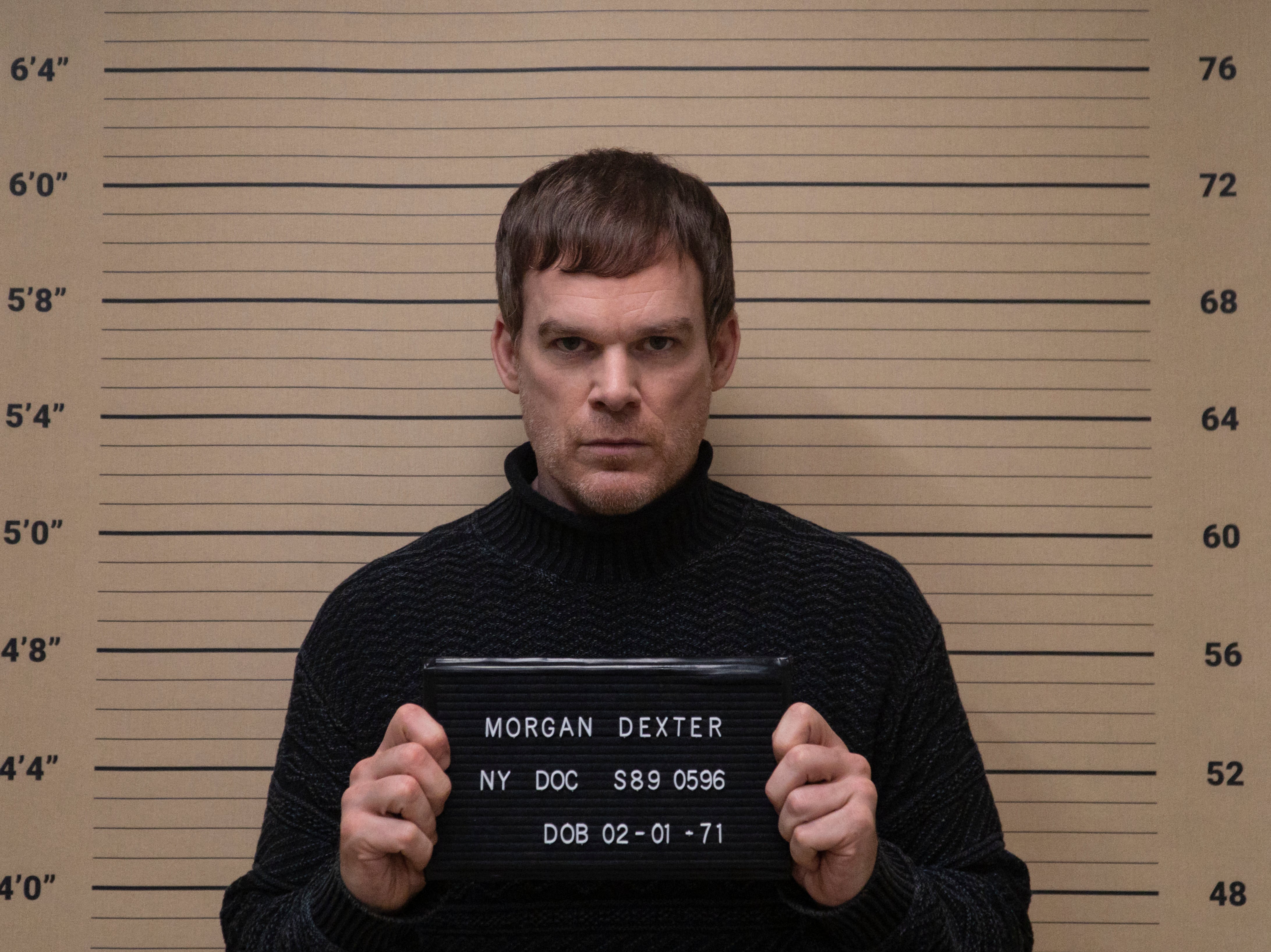 Michael C Hall as serial killer Dexter Morgan in the series finale of ‘Dexter: New Blood’