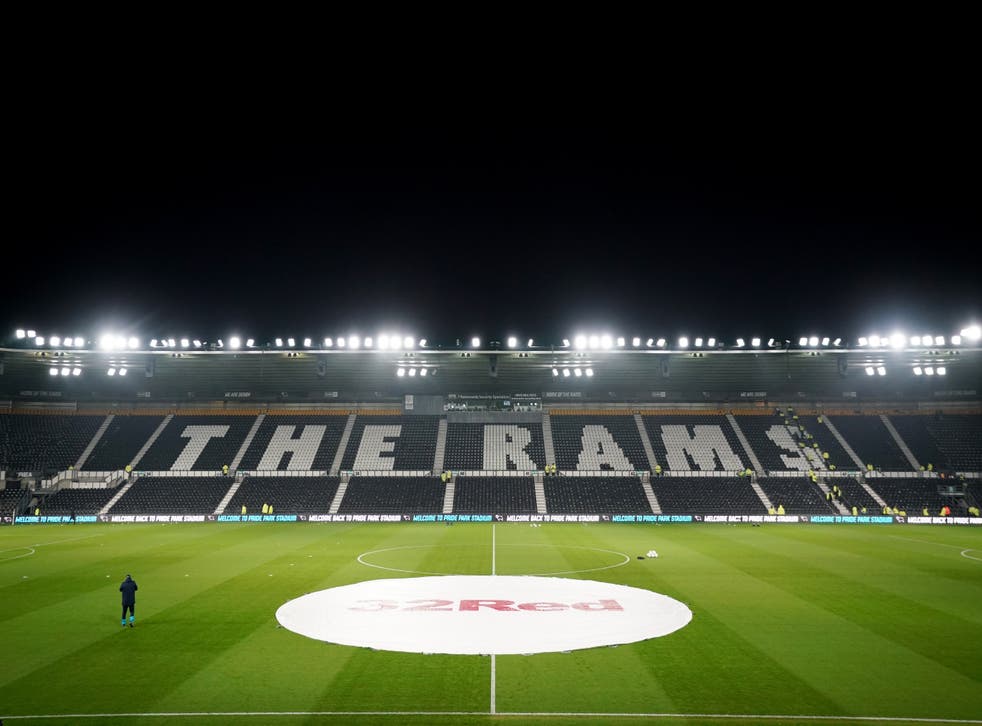 Derby’s administrators have been asked to provide a funding plan by the EFL (Zac Goodwin/PA)