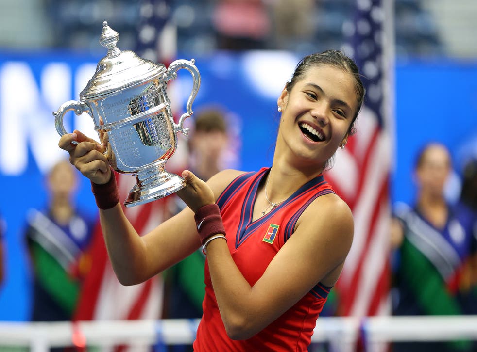 <p>Emma Radacanu won the US Open women’s singles final in 2021 </p>