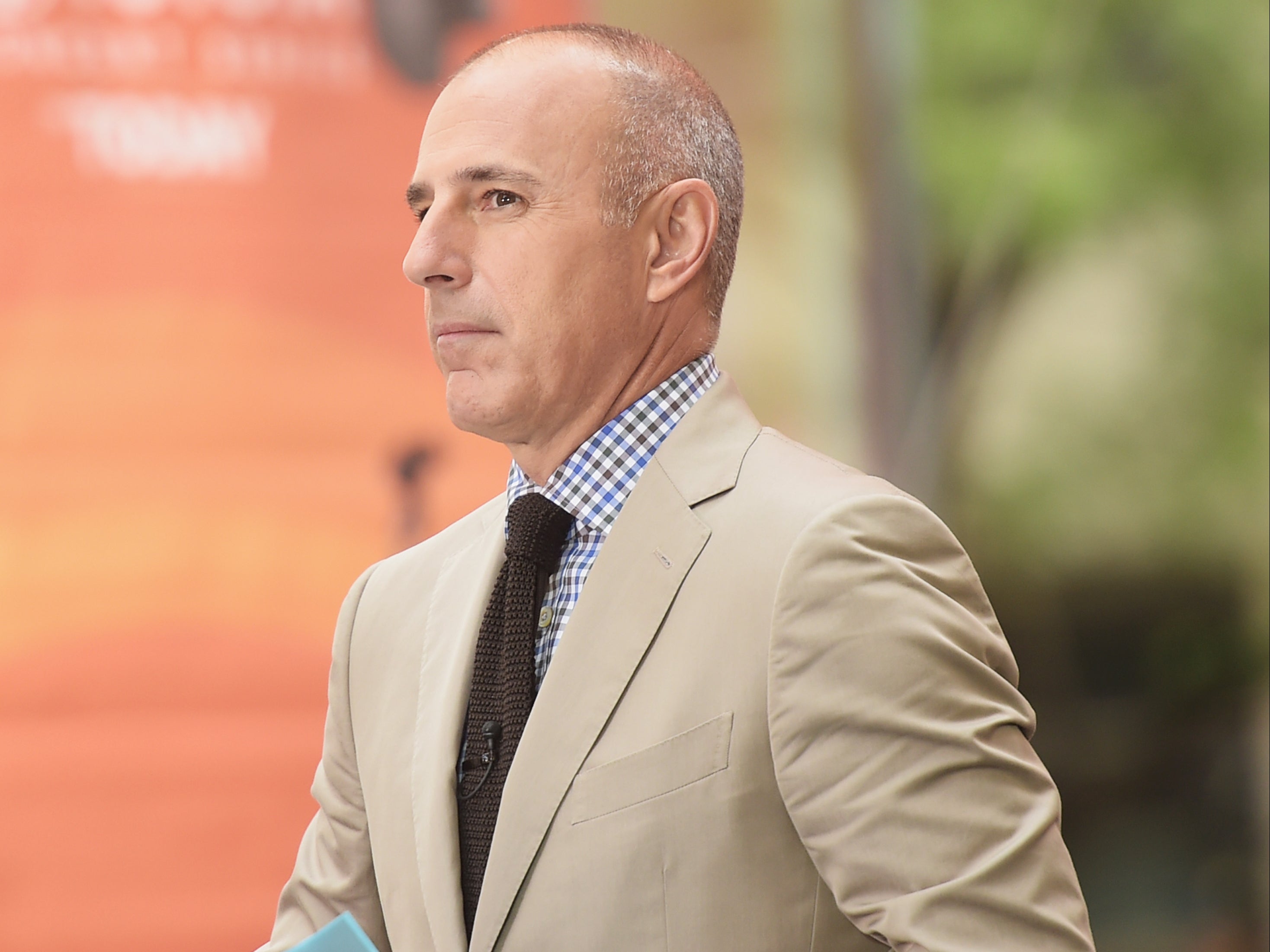 Matt Lauer on the ‘Today’ show on 22 August 2014 in New York City
