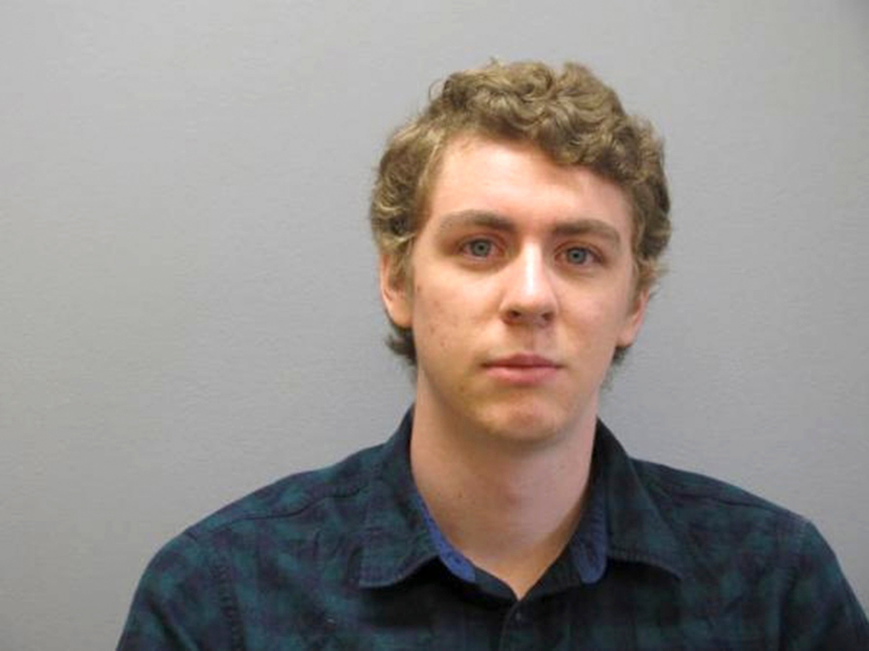 Brock Turner in a booking photo in September 2016 after he was released from prison and officially registered as a sex offender