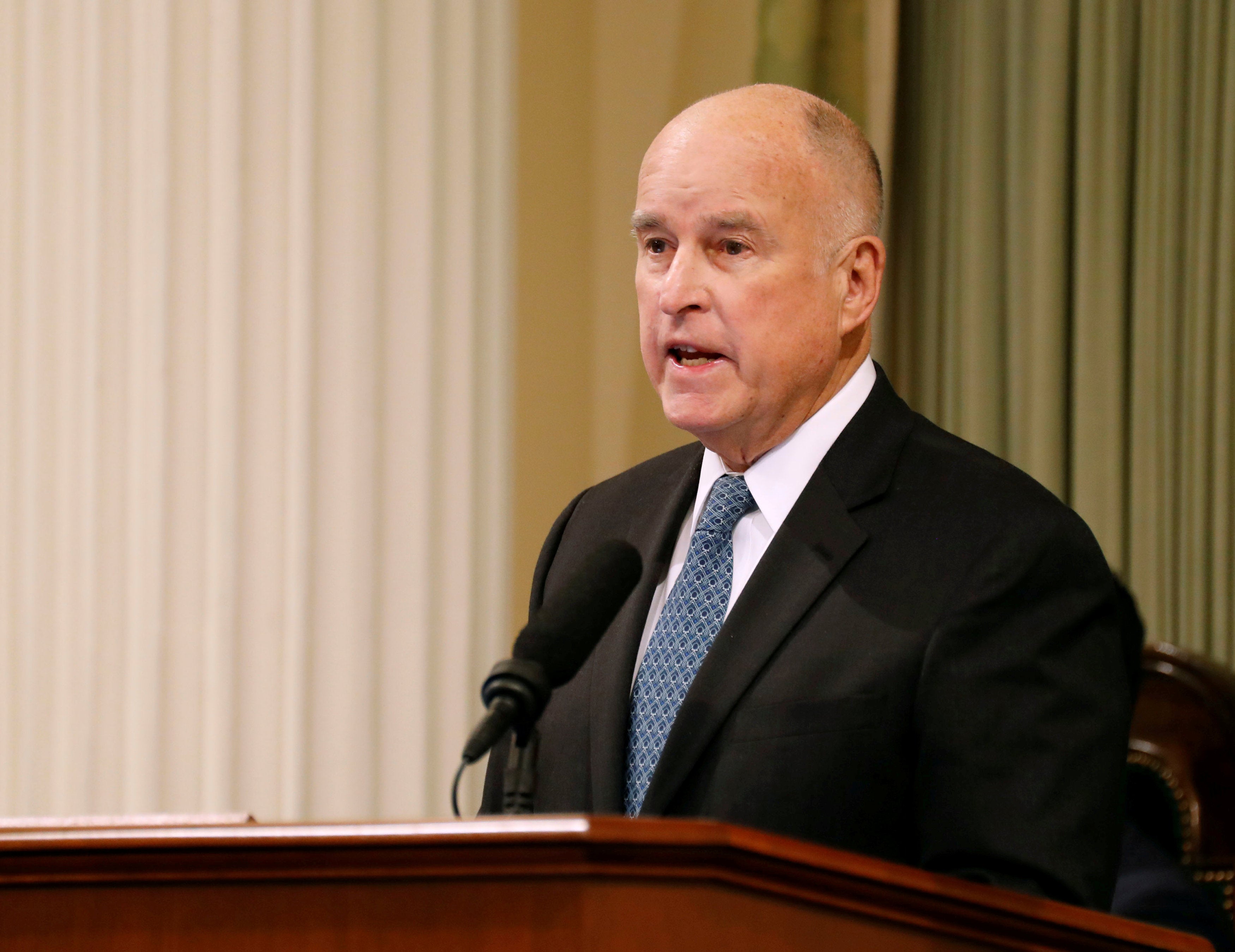 Donald Trump may have confused Willie Brown with former California Governor Jerry Brown (pictured).