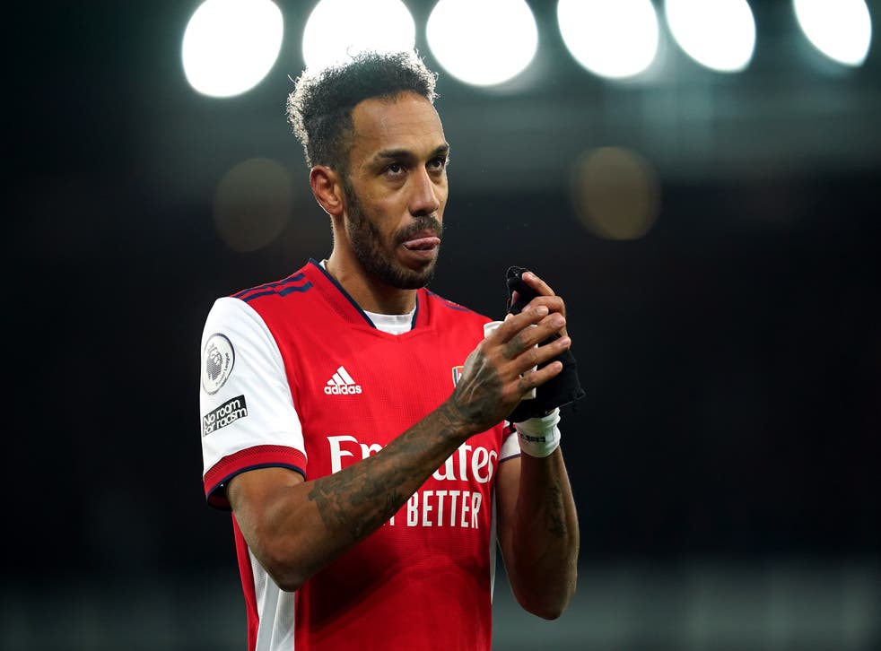 Pierre-Emerick Aubameyang missed Gabon’s African Nations Cup clash with Ghana (Martin Rickett/PA)
