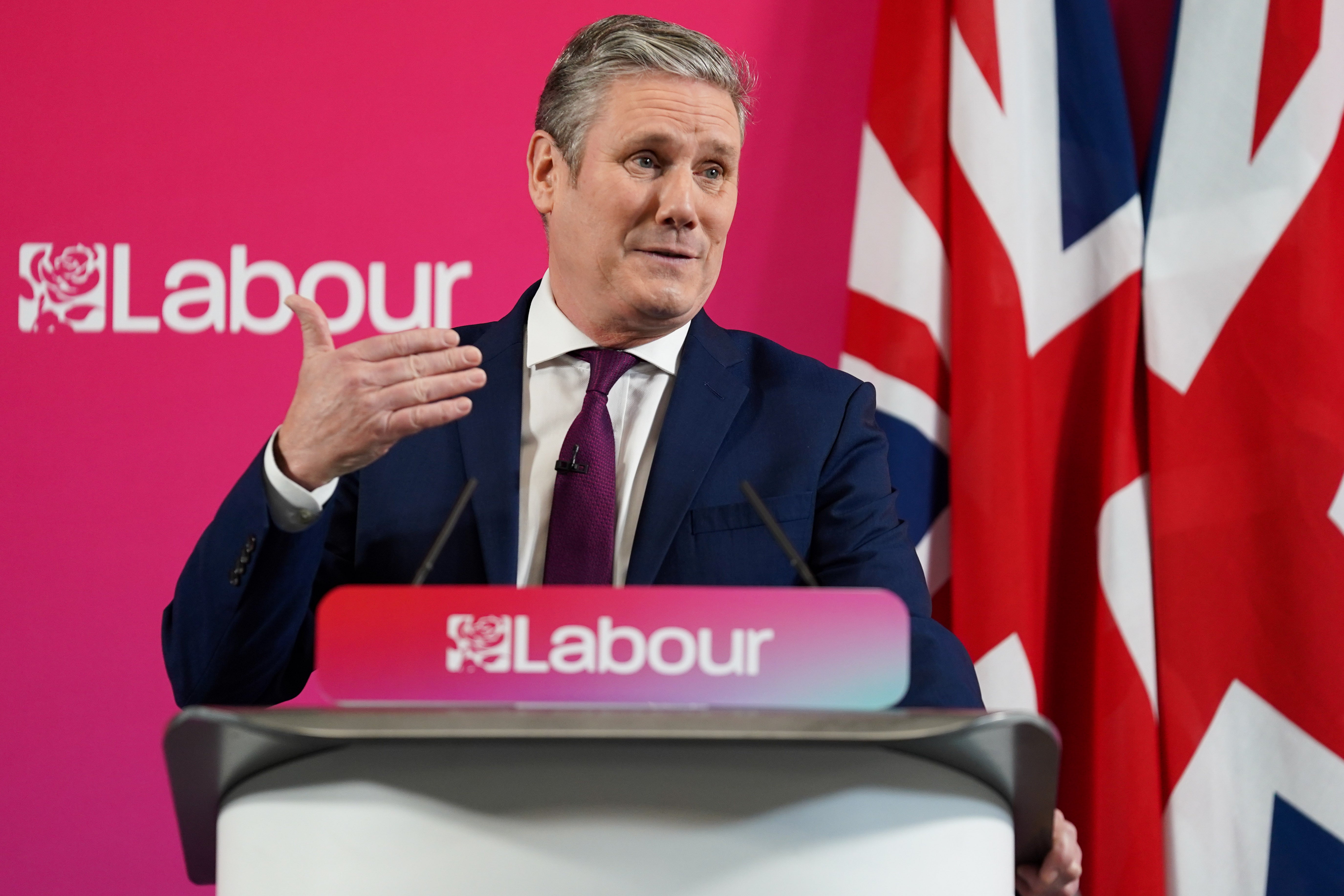 Labour leader Sir Keir Starmer is due to use a speech on Saturday to set out his vision for NHS reform (Jacob King/PA)