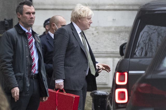 Prime Minister Boris Johnson is under-fire following claims of coronavirus rule breaches in No 10 (Joshua Bratt/PA)