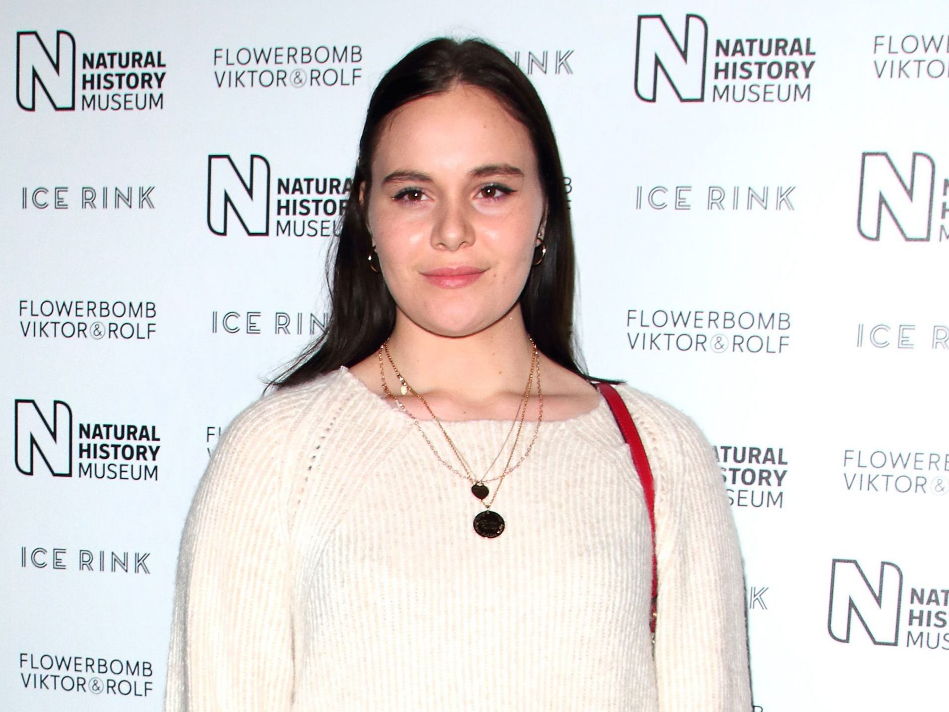 Holly Ramsay attends the Natural History Museum Ice Rink launch party, 2019