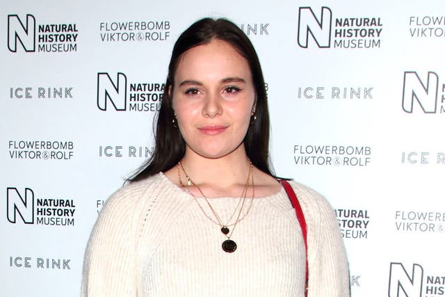 <p>Holly Ramsay attends the Natural History Museum Ice Rink launch party, 2019</p>