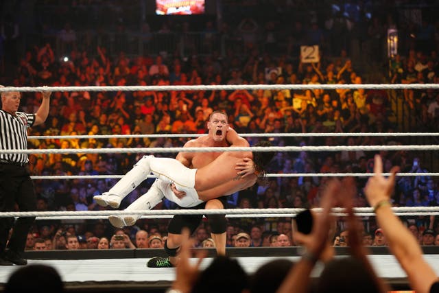 <p>Cena is a WWE legend</p>