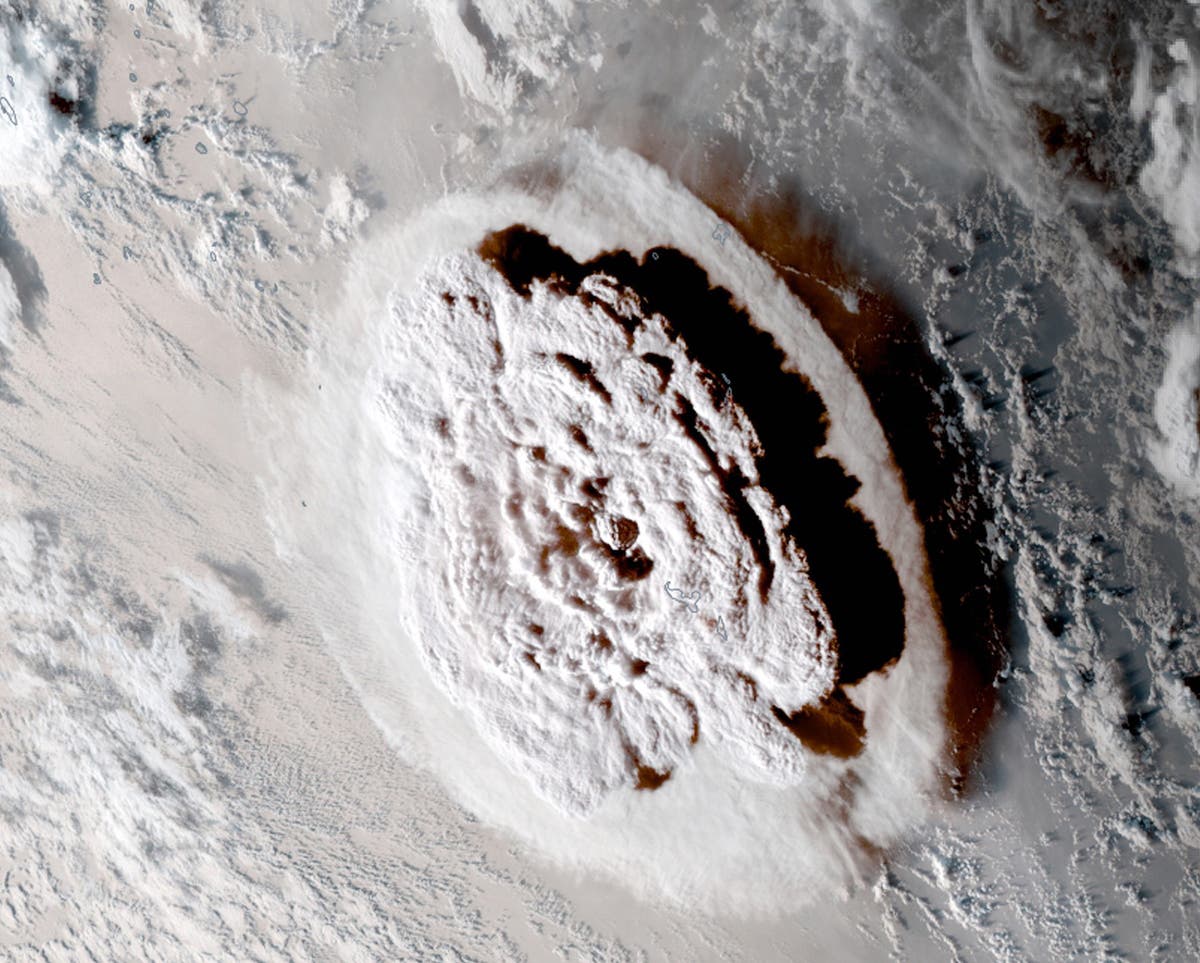 Tonga turned into &lsquo;moonscape&rsquo; by ash from &lsquo;once-in-millennium&rsquo; volcanic eruption