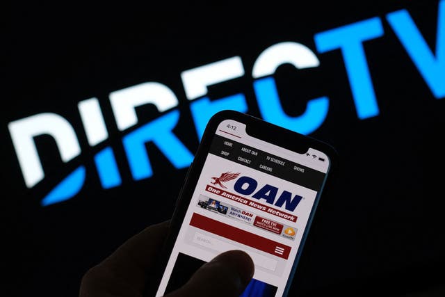 <p>DirecTV provides about 90 per cent of OANN’s revenue, according to court documents from 2020</p>