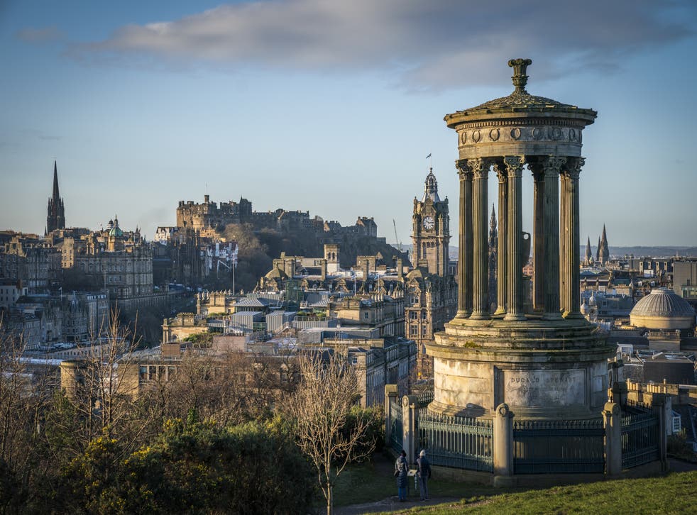 There have been reports of a strange smell in Edinburgh (Jane Barlow/PA)