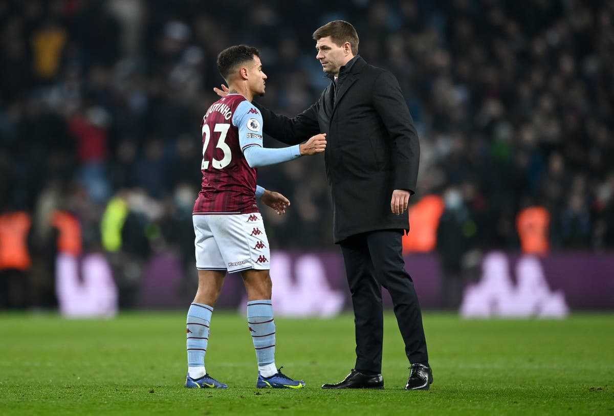 Steven Gerrard thừa nhận sai lầm của Philippe Coutinho sau thất bại của Aston Villa trước Tottenham