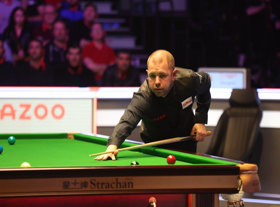 Barry Hawkins booked his place in the final with a 6-5 win against Judd Trump (James Manning/PA)