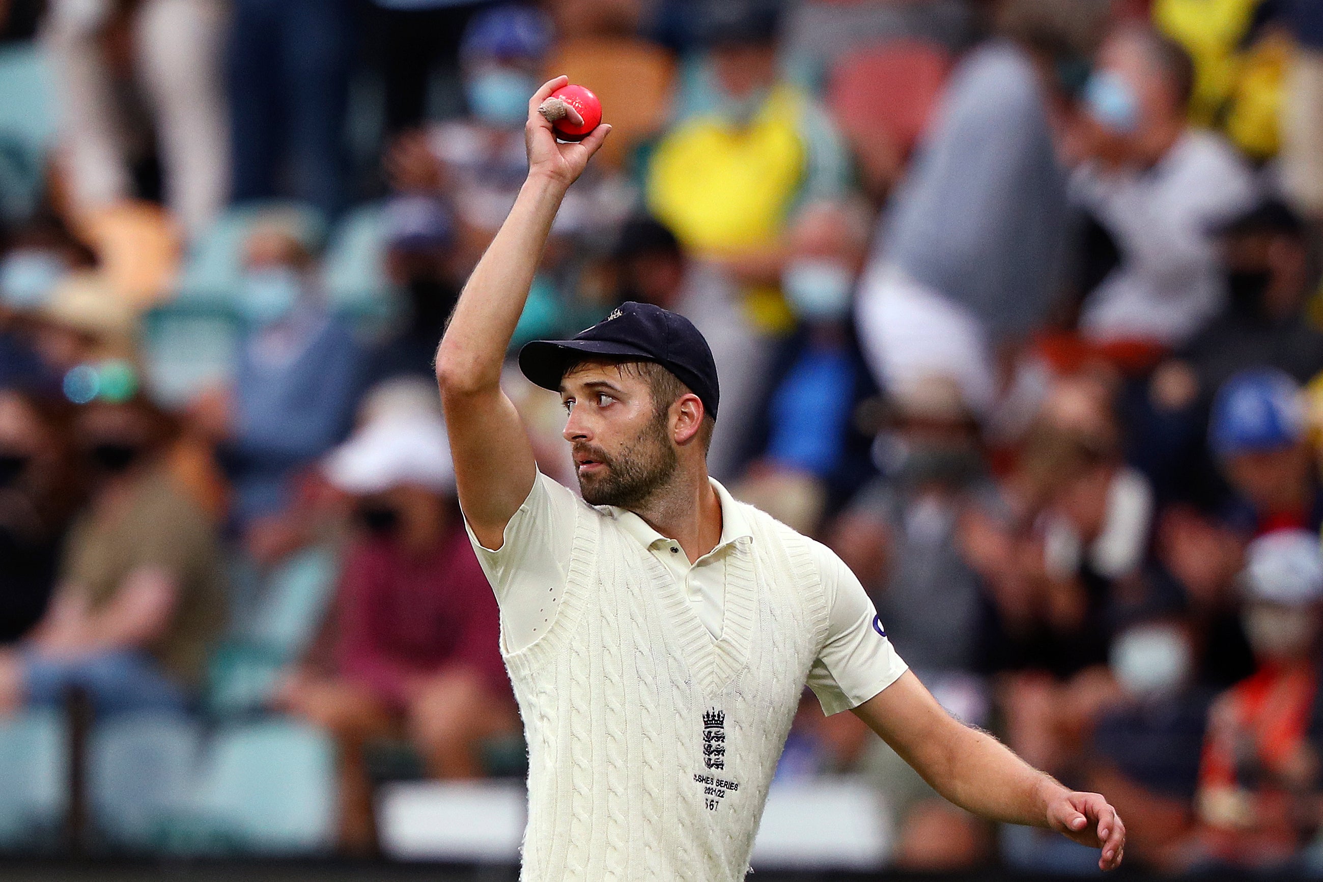 Fast bowler Mark Wood, who took six wickets in the innings