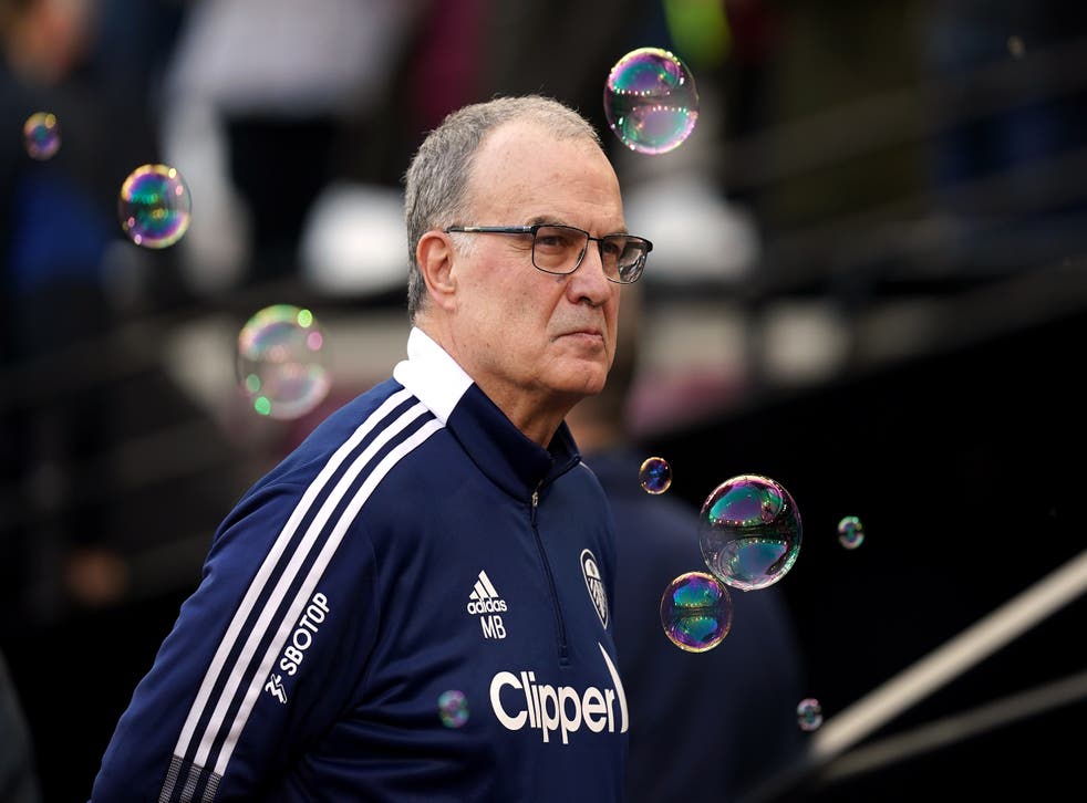 Marcelo Bielsa hailed the desire of his Leeds players (Mike Egerton/PA)