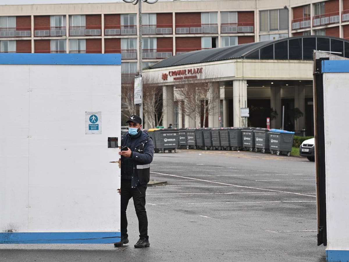 Ukrainian refugees who have fled to UK placed in asylum hotels