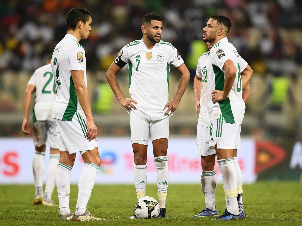 Africa Cup of Nations holders Algeria on brink of group-stage exit after shock defeat to Equatorial Guinea | The Independent