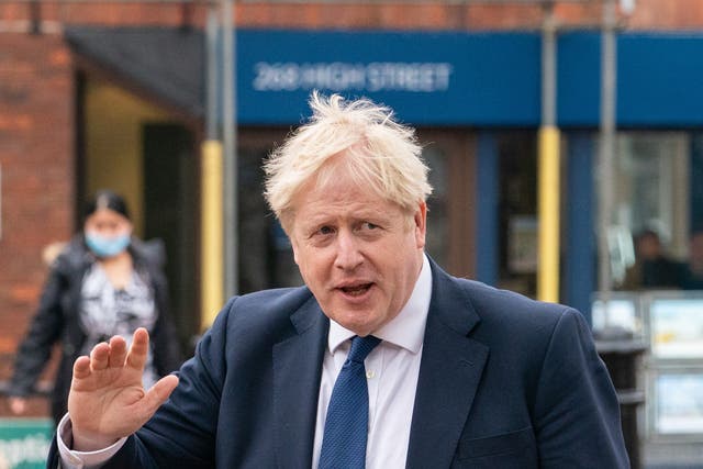Boris Johnson was elected Conservative leader two years ago on a pledge to close regional inequalities, researchers said (Dominic Lipinski/PA)