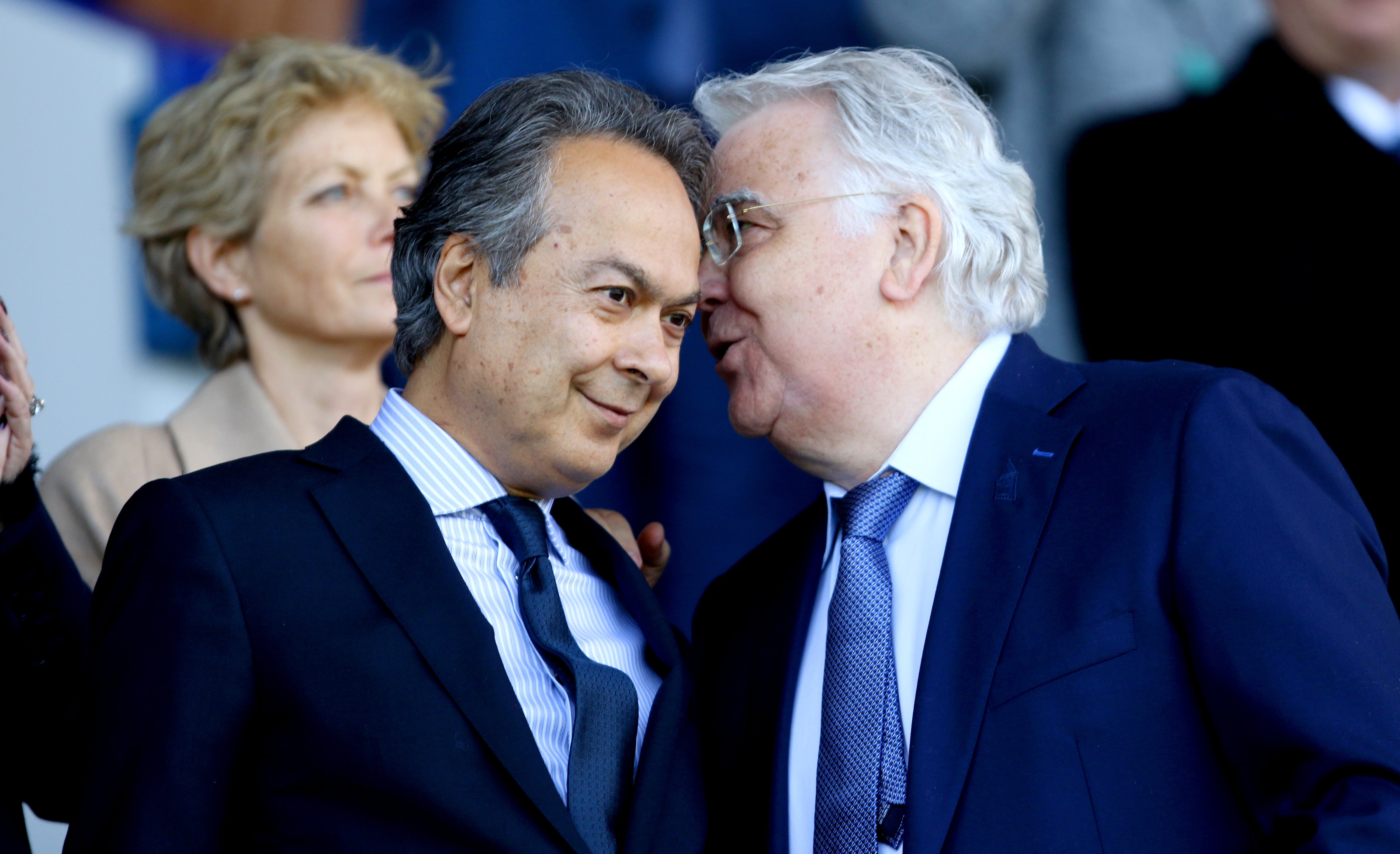 Owner Farhad Moshiri has taken unilateral decisions but chairman Bill Kenwright still wants to be influential (Richard Sellers/PA)