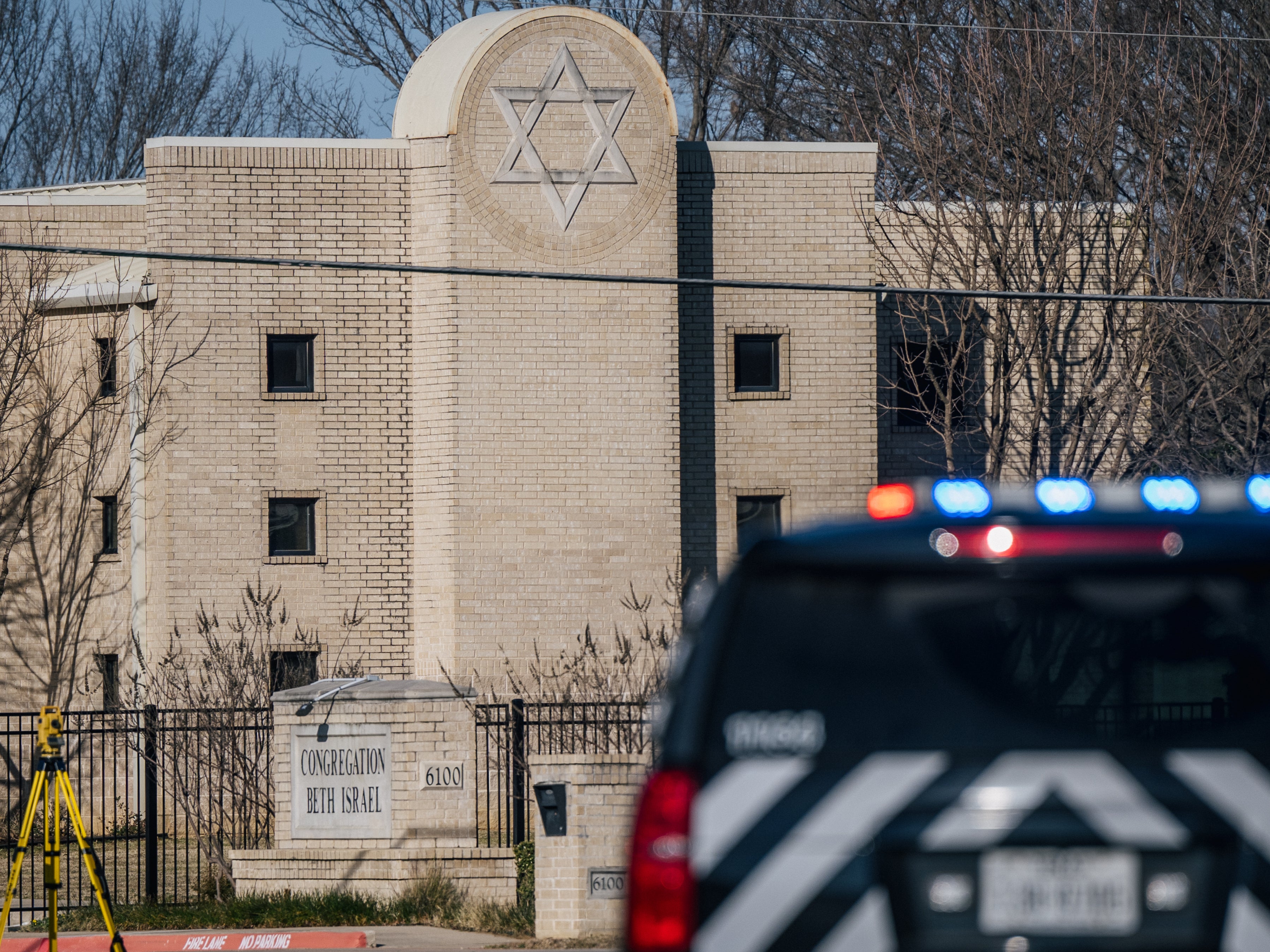 The Congregation Beth Israel synagogue Colleyville, Texas, where four people were held hostage this weekend