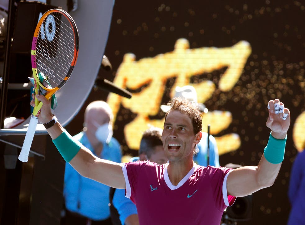 Rafael Nadal eased into the second round (Hamish Blair/AP)