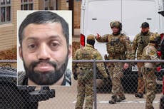 Texas synagogue siege - latest: Malik Faisal Akram’s motive for hostage crisis targeted by investigators
