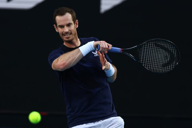 <p>Murray will take to court in the Australian Open</p>