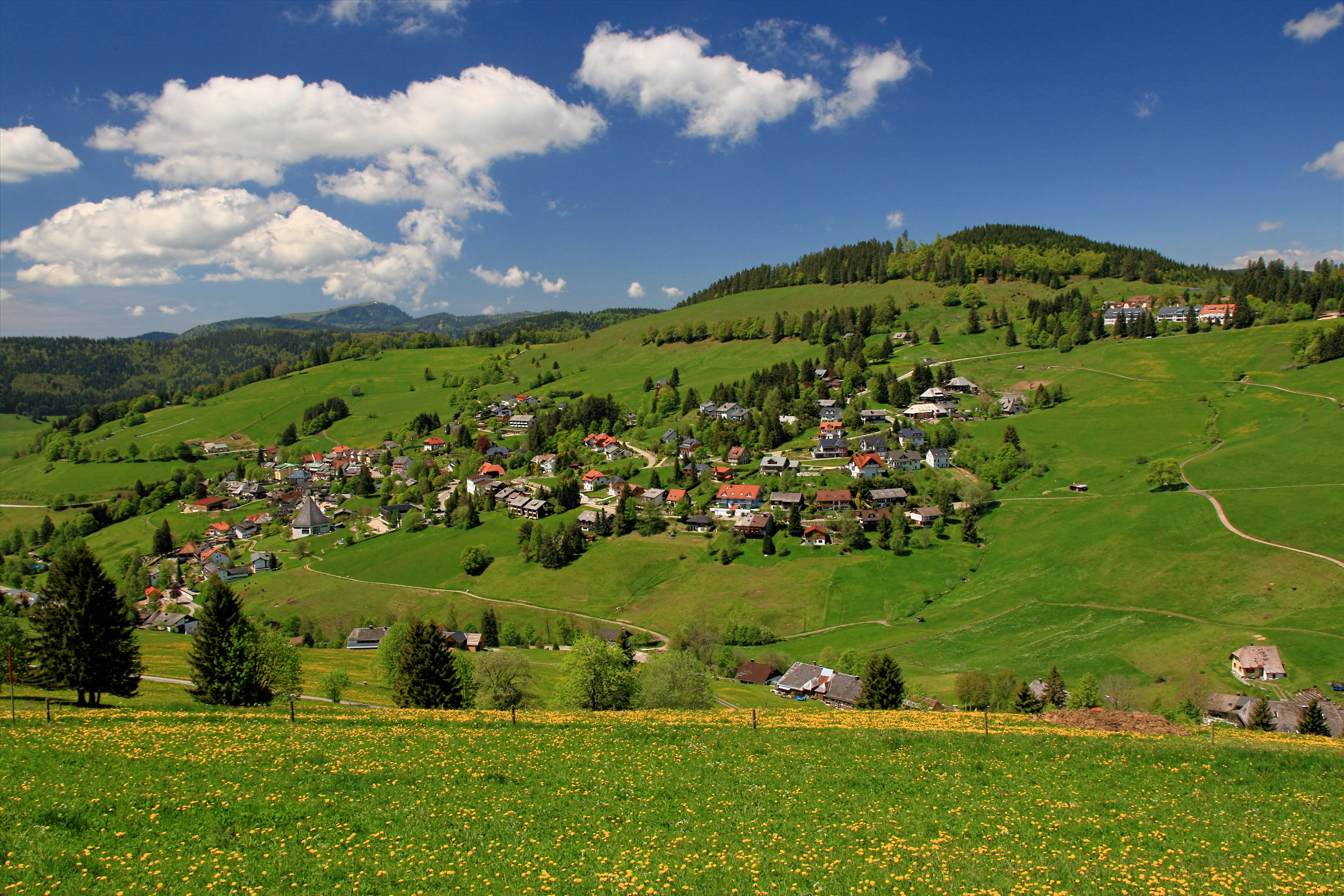 The small village Todtnauberg in the Black Forest region of Germany where Heidegger lived