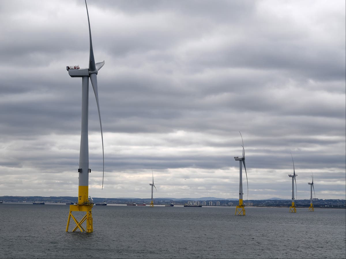 UK offshore windfarm capacity to triple in ‘one of biggest steps towards net zero’