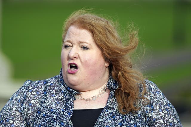 Naomi Long was speaking in the Assembly weeks after DUP MLA Diane Dodds was targeted by trolls over the death of her young son (Niall Carson/PA)