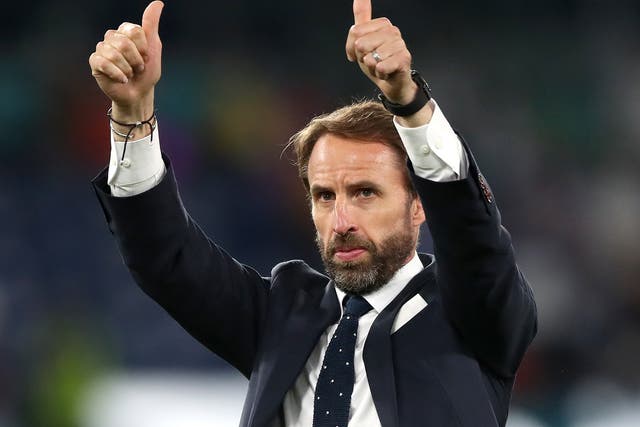 Gareth Southgate’s England will kick off 2022 with a March friendly at home to Switzerland. (Nick Potts/PA)
